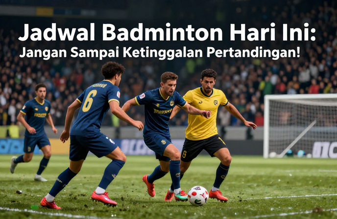 Jadwal Badminton Hari Ini: Jangan Sampai Ketinggalan Pertandingan!